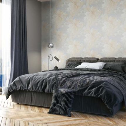 3d render of beautiful bedroom interior