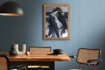 Stylish,Dining,Room,Interior,With,Mock,Up,Poster,Map,,Wooden