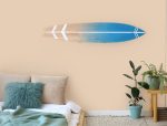 Interior,Of,Modern,Stylish,Bedroom,With,Surfboard,Hanging,On,Wall